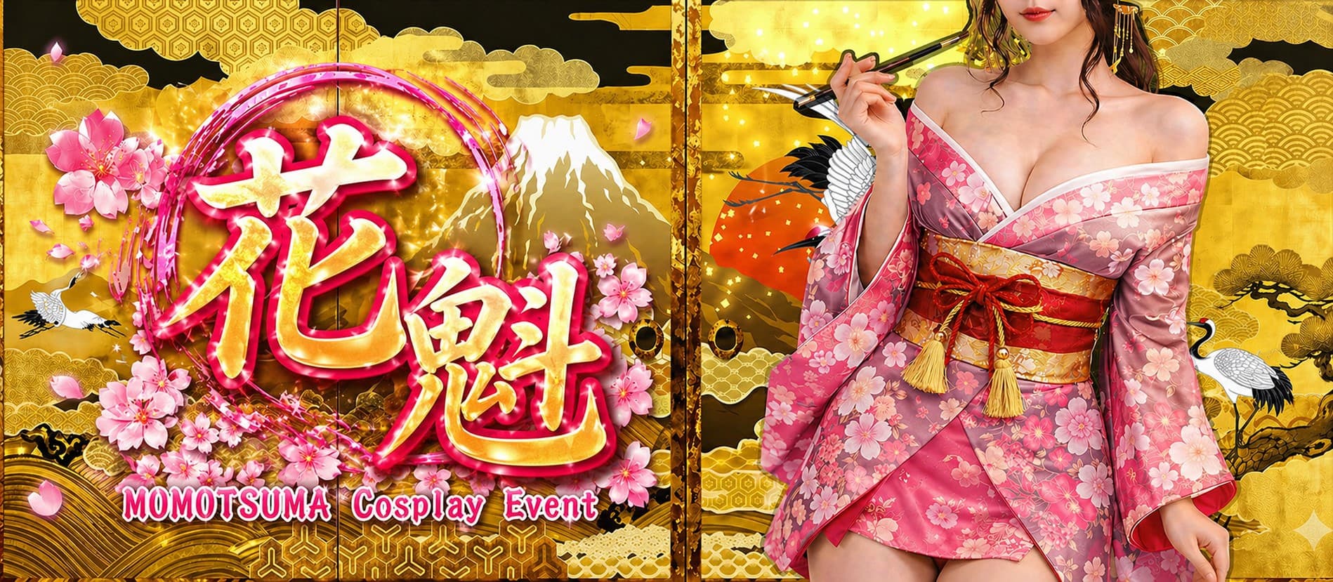 🌸花魁コスプレイベント開催🌸